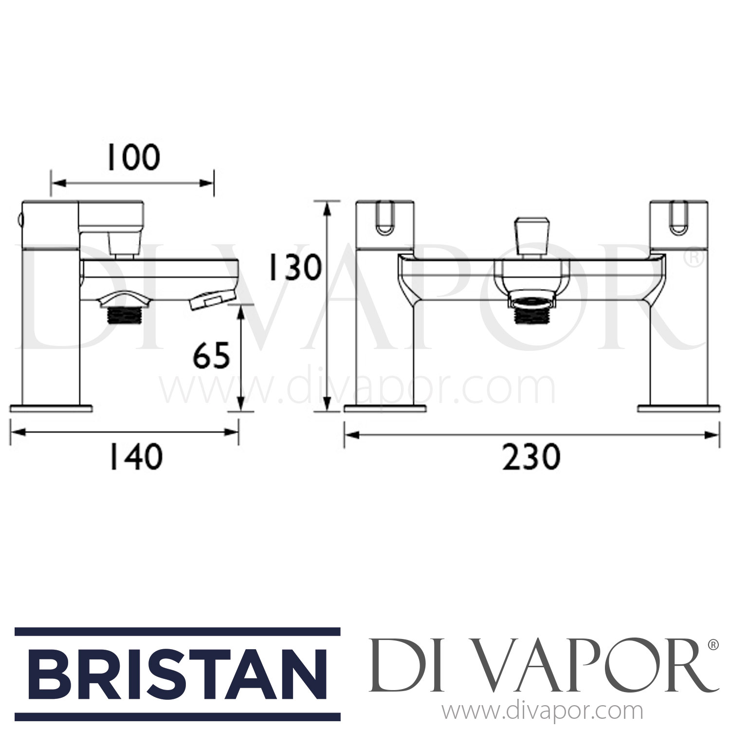 Bristan CLI BSM C Clio Bath Shower Mixer Spare Parts